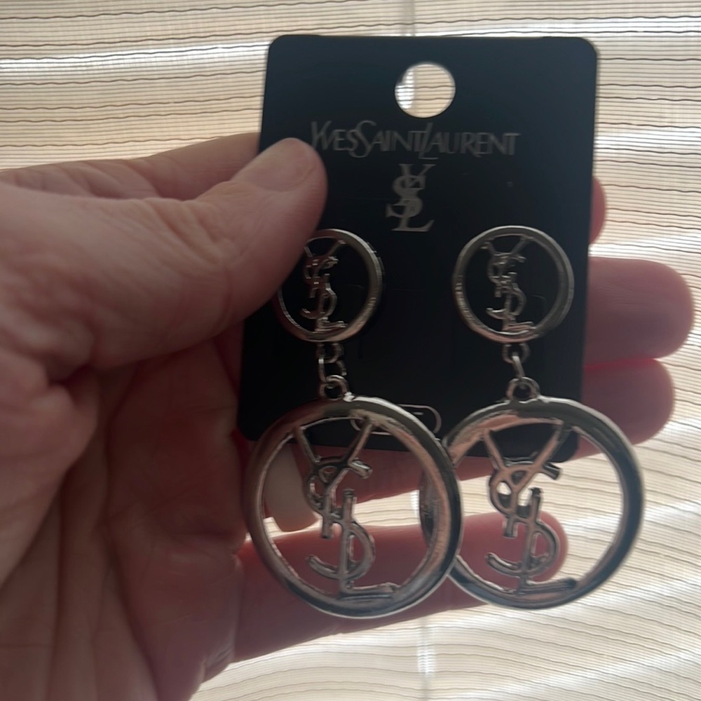 Earrings.
